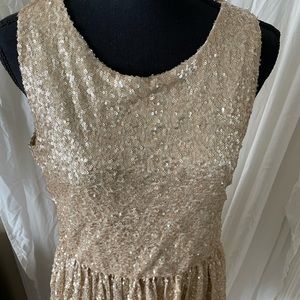 Better b sequence cocktail dress size large